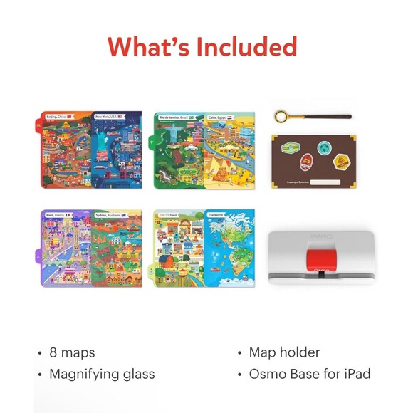 Osmo Detective Agency Starter Kit For iPad Learning Games for Kids NEW - Picture 10 of 11